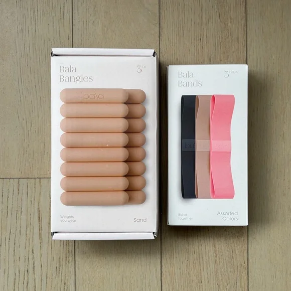 NEW Bala Bangles 3 lbs and Bala Bands Set - Picture 1 of 3